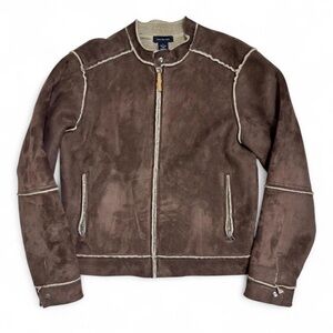 Calvin Klein Jeans Faux Shearling Suede Jacket
Size: Men’s Medium